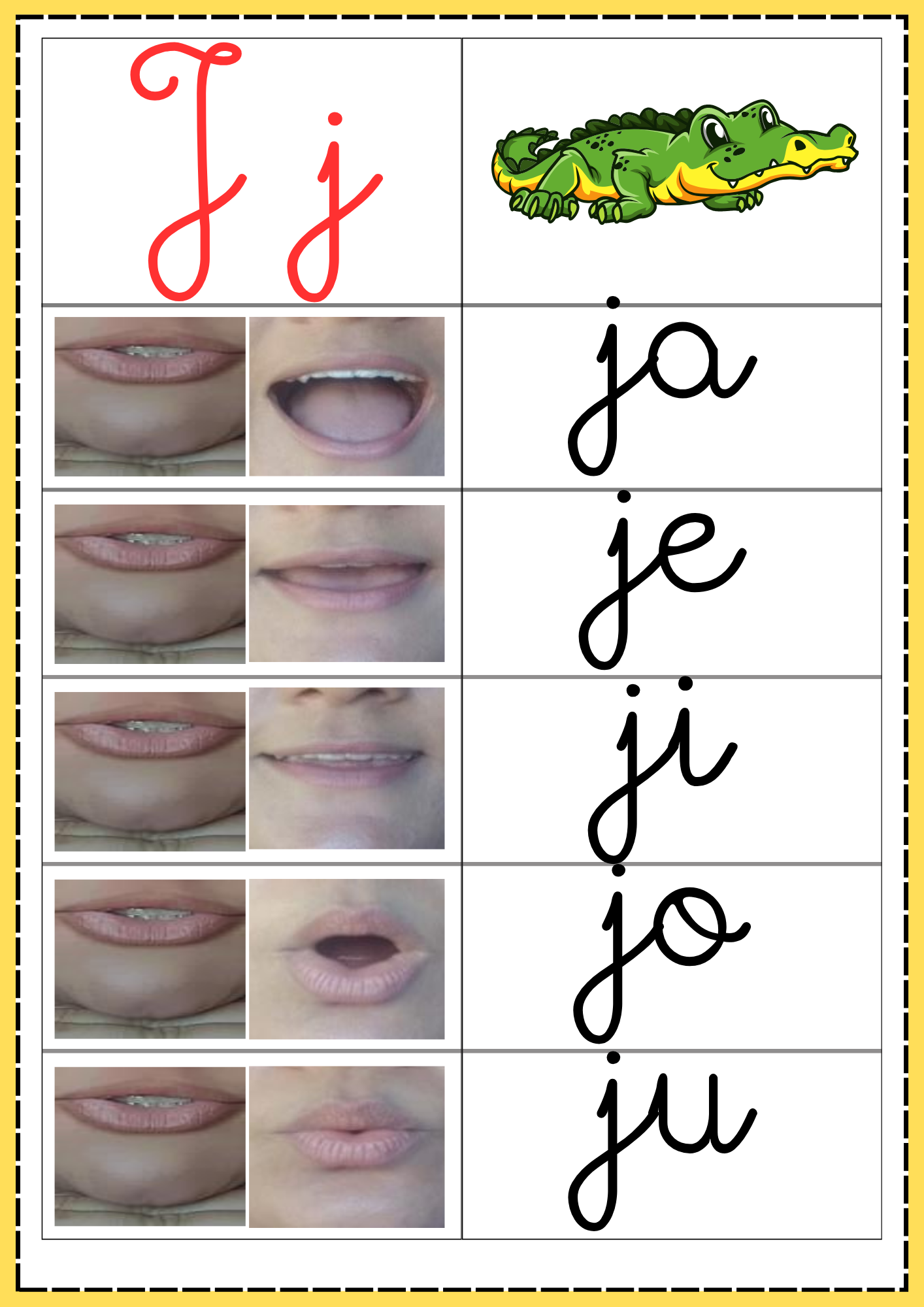 Silabário Fônico Cursivo 2