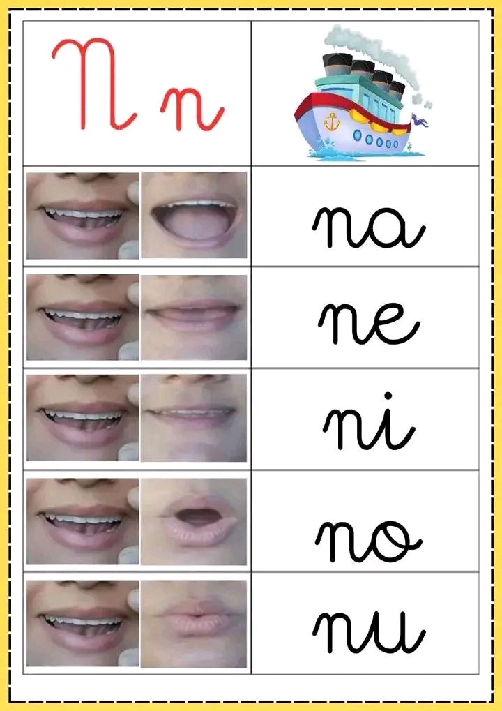 Silabário Fônico Cursivo